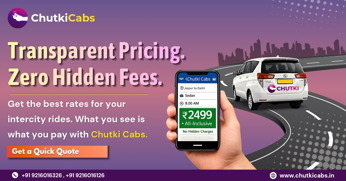 Premium Jaipur to Delhi Taxi Service | Outstation Cabs | Chutki Cabs