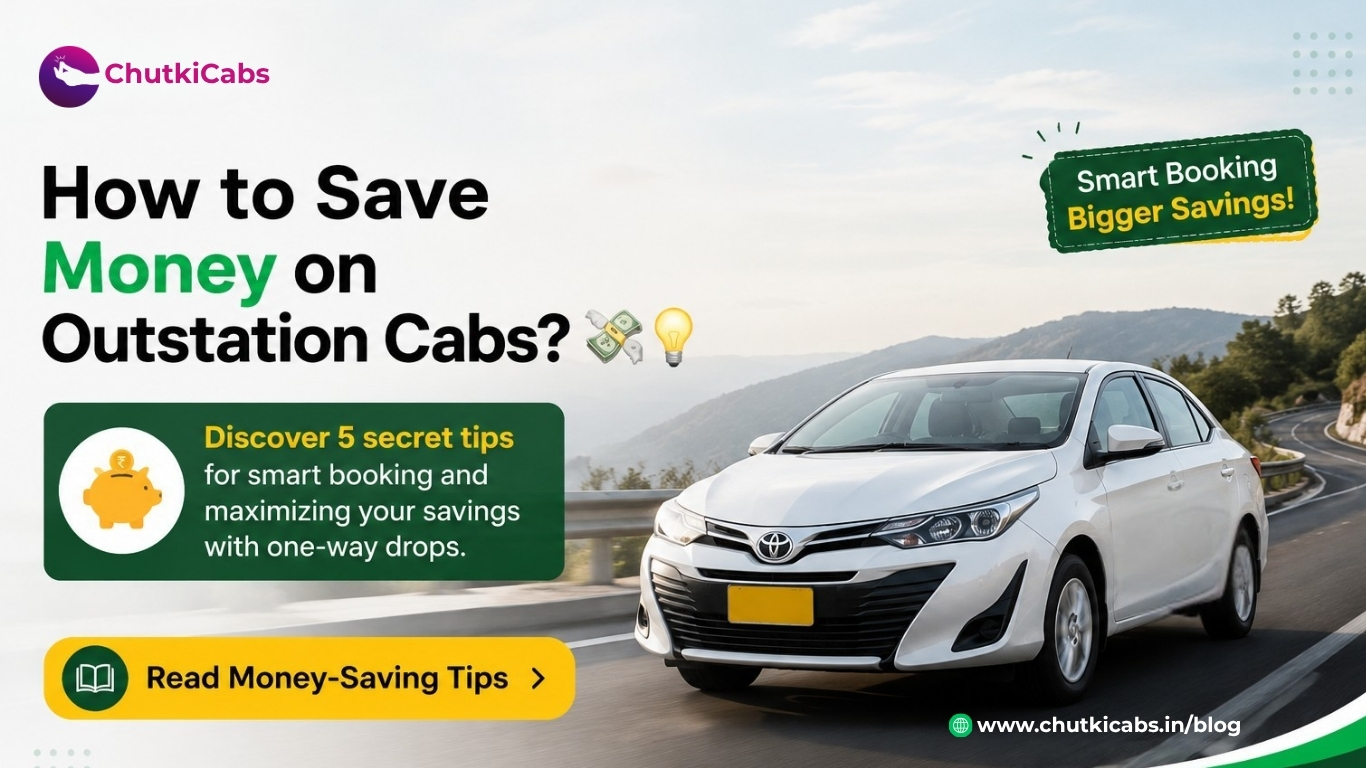 Save on Jaipur Outstation Cabs: Smart Tips & Chutki Cabs Deals